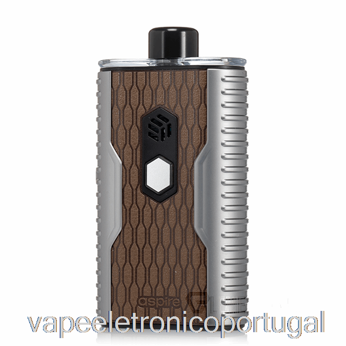 Vape Eletrônico Aspire Cloudflask 3 Pod Sistema Fosco Cromado E Cáqui